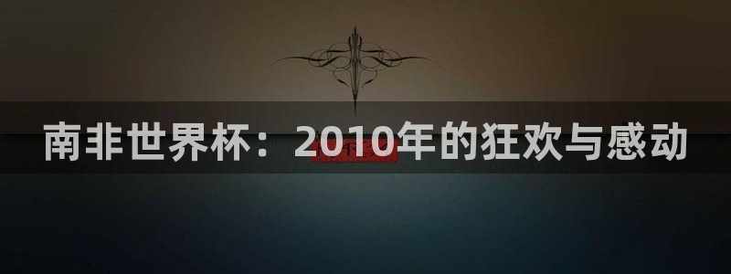 2026世界杯直播免费观看：南非世界杯：2010年的狂欢与感动